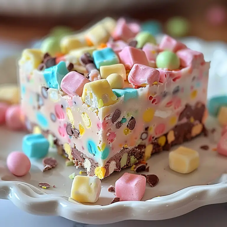Easter Candy Fudge Delight