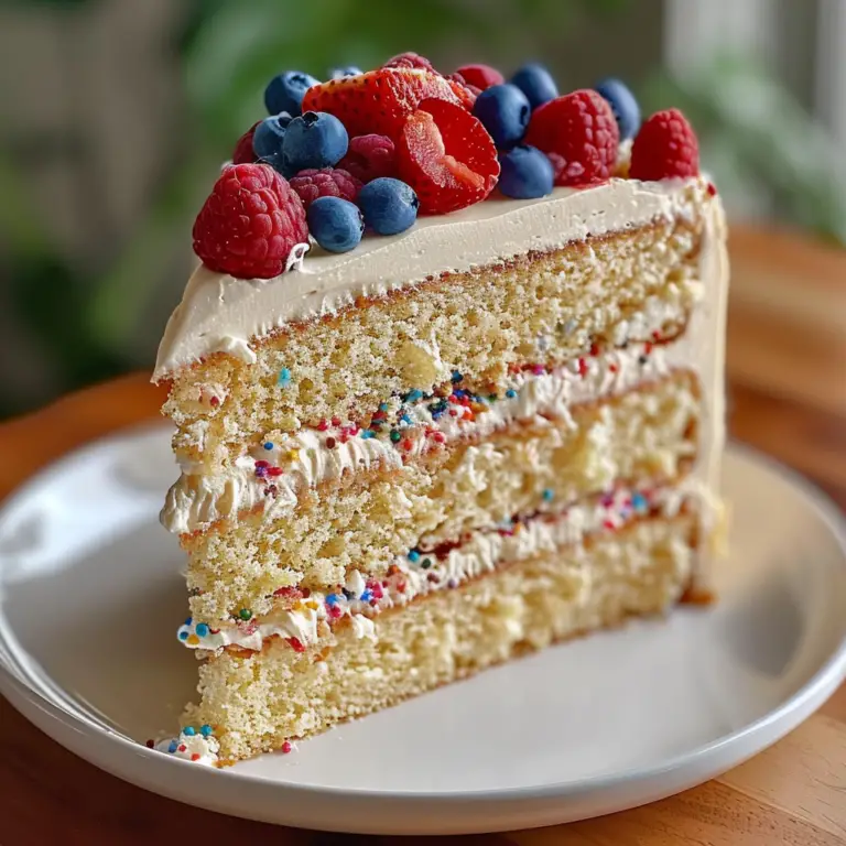 Vanilla Cake Freshly Baked