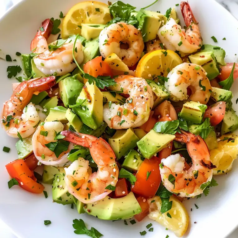 Shrimp and Avocado Salad