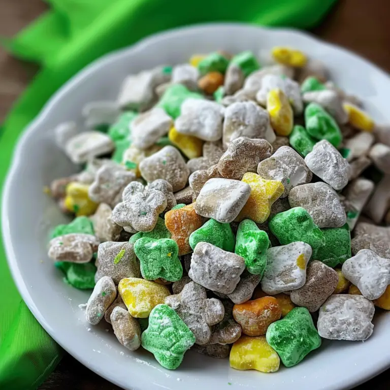 St. Patrick's Day Puppy Chow