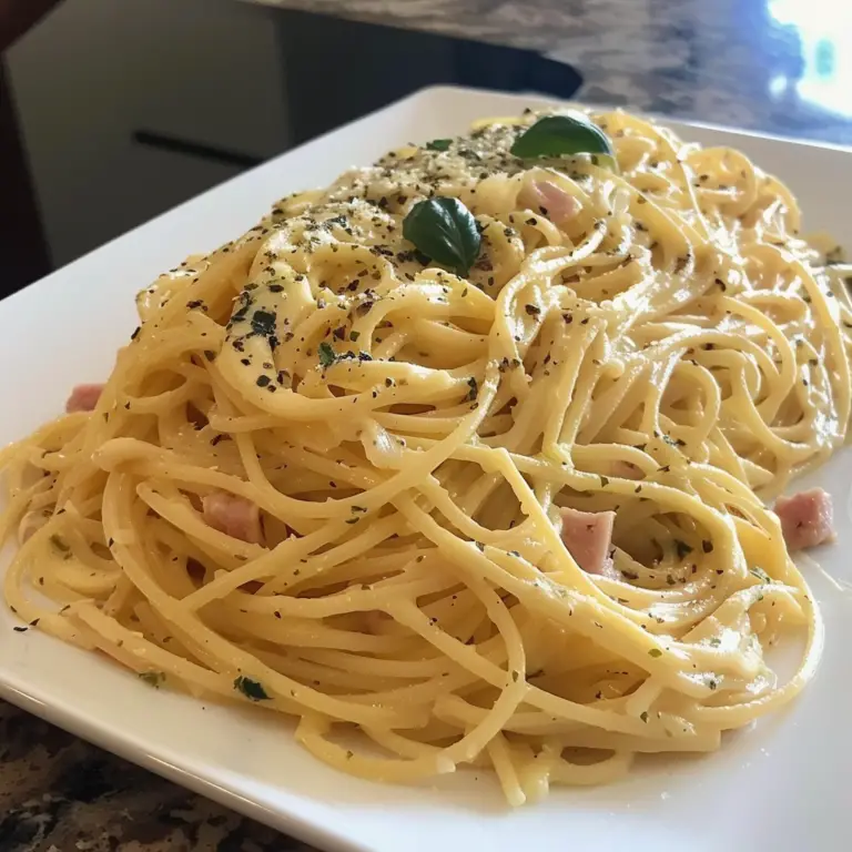 Spaghetti Carbonara Dish