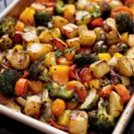 Colorful Sheet Pan Veggies