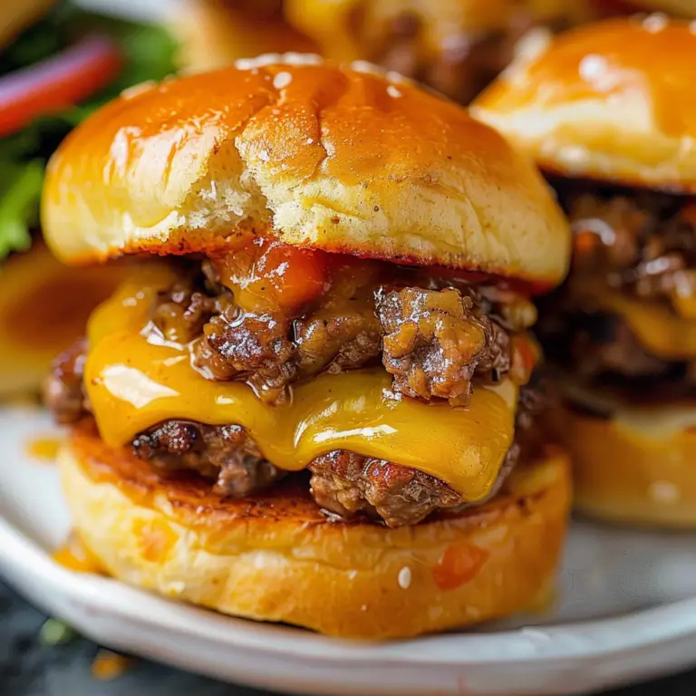 Cheeseburger Sliders