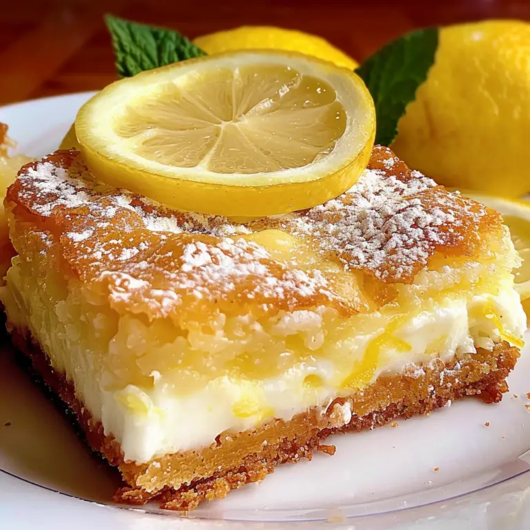 Lemon Cream Cheese Bars