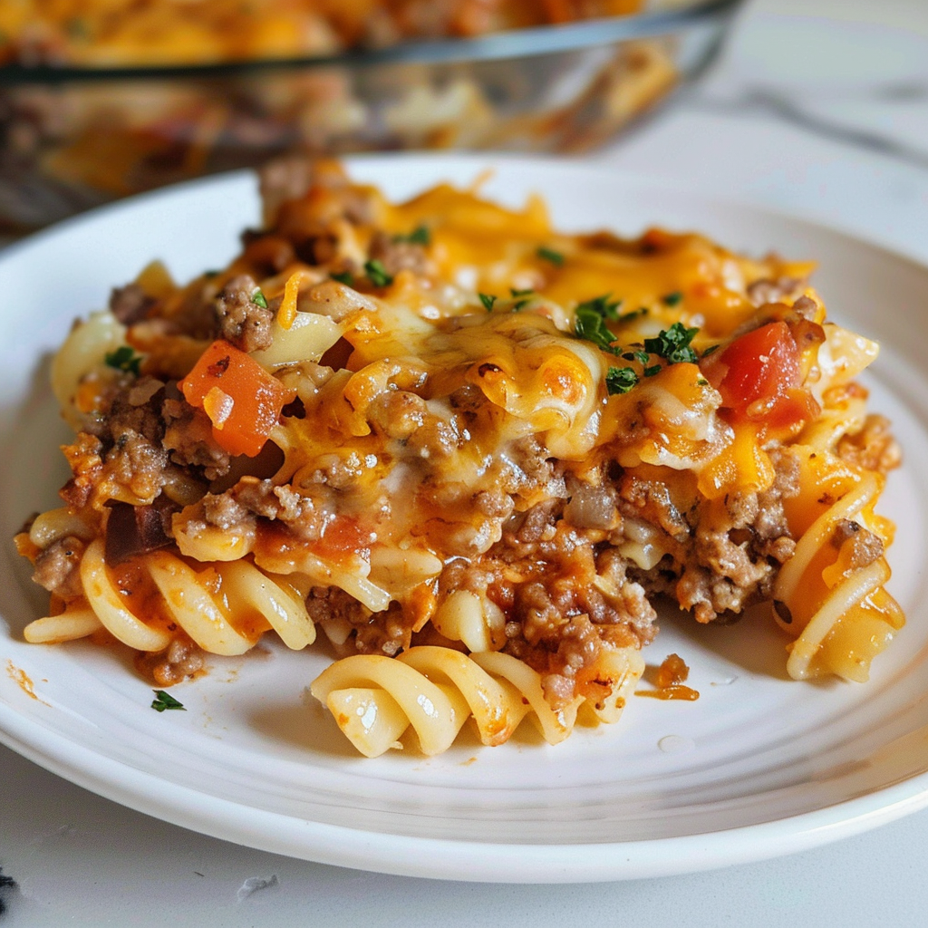 4-Ingredient Hamburger Casserole
