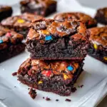 Fudgy Chewy Browkies Freshly Baked