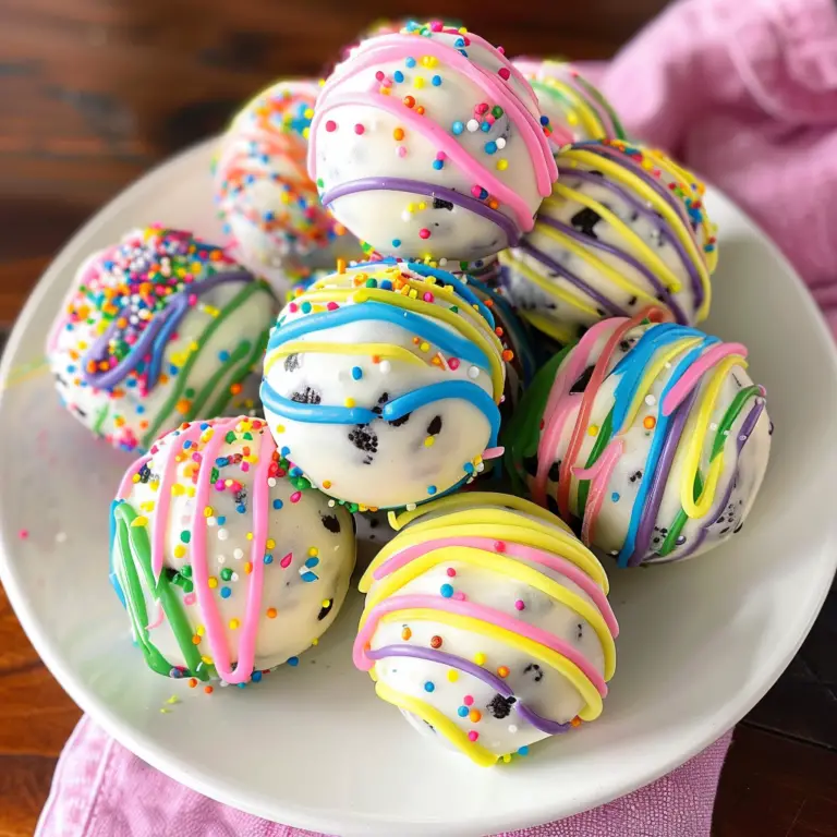 Easter Egg Oreo Cookie Balls