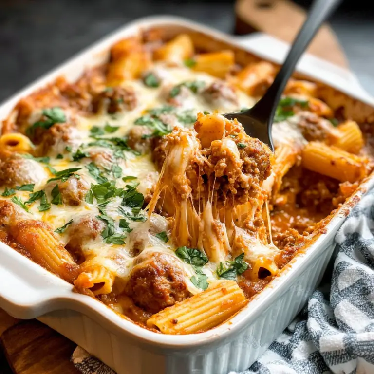 Bake Meatball Casserole