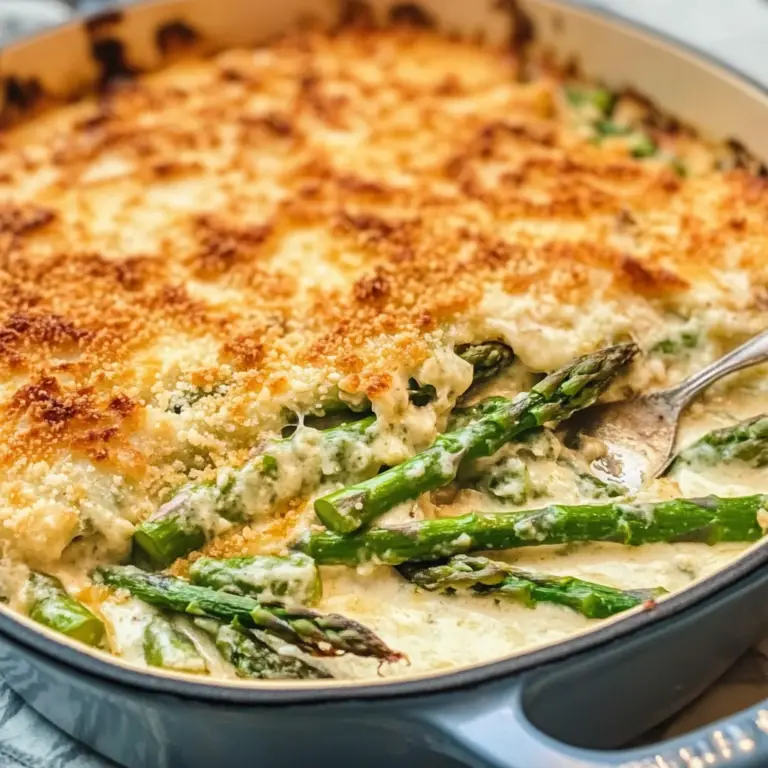 Cheesy Asparagus Casserole Recipe