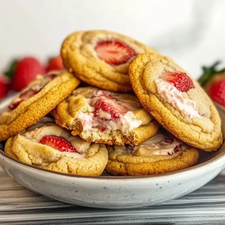 Strawberry Cheesecake Cookies Recipe