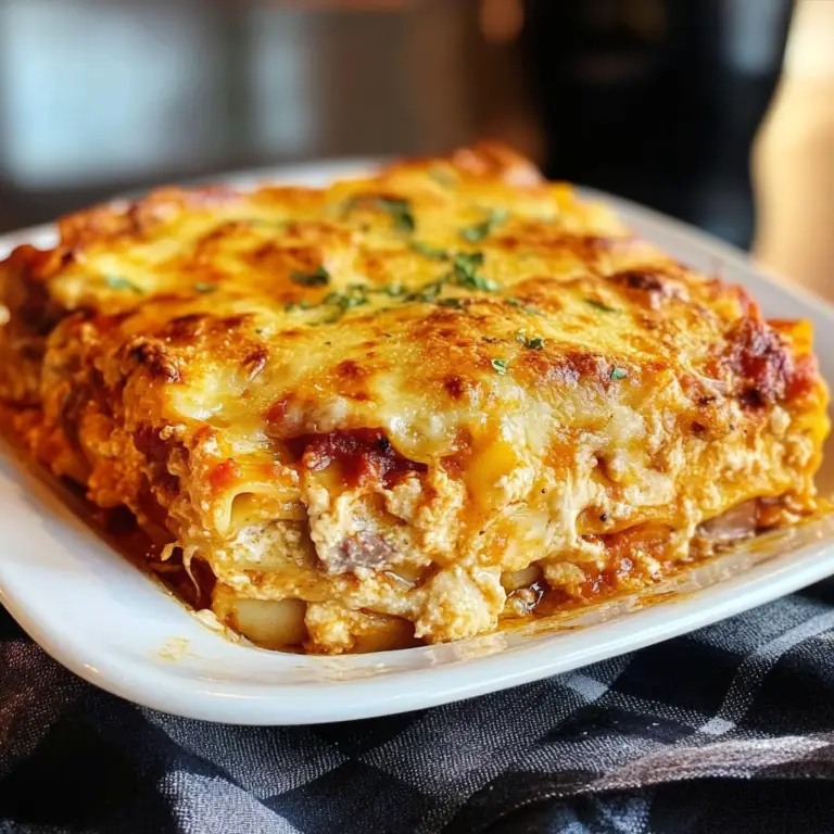 Zesty Cajun Lasagna