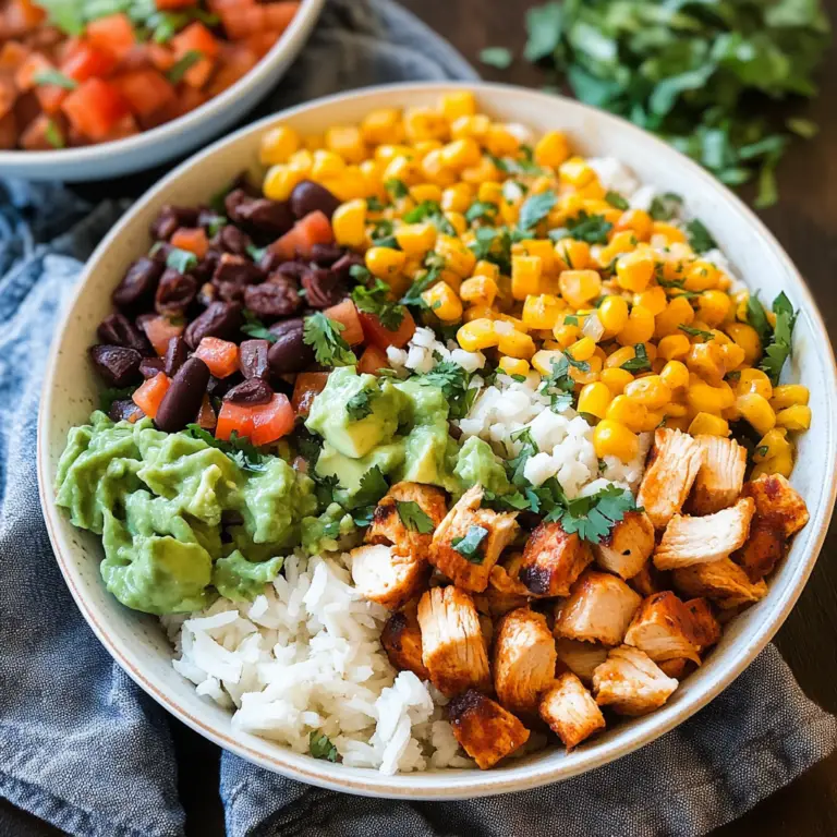 Chicken Burrito Bowls