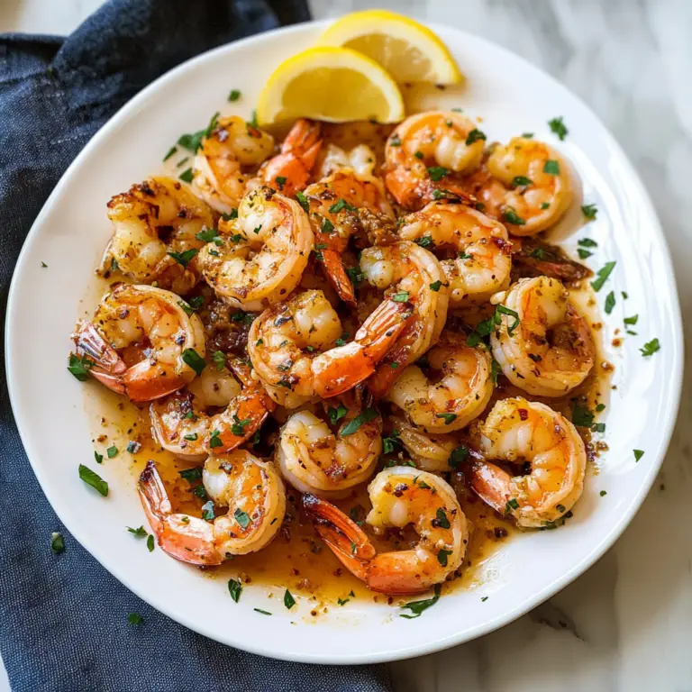 Garlic Shrimp {Hawaiian Style} Recipe