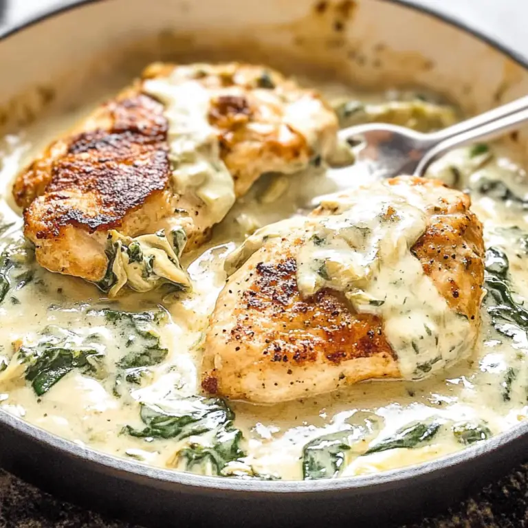 Spinach Artichoke Chicken Recipe