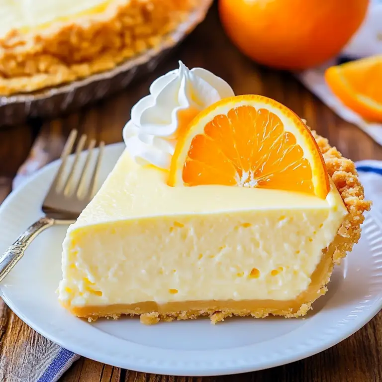 Orange Creamsicle Pie Recipe