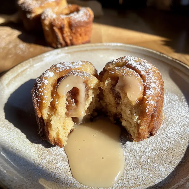 Mini Brown Butter Sourdough Cinnabons Recipe