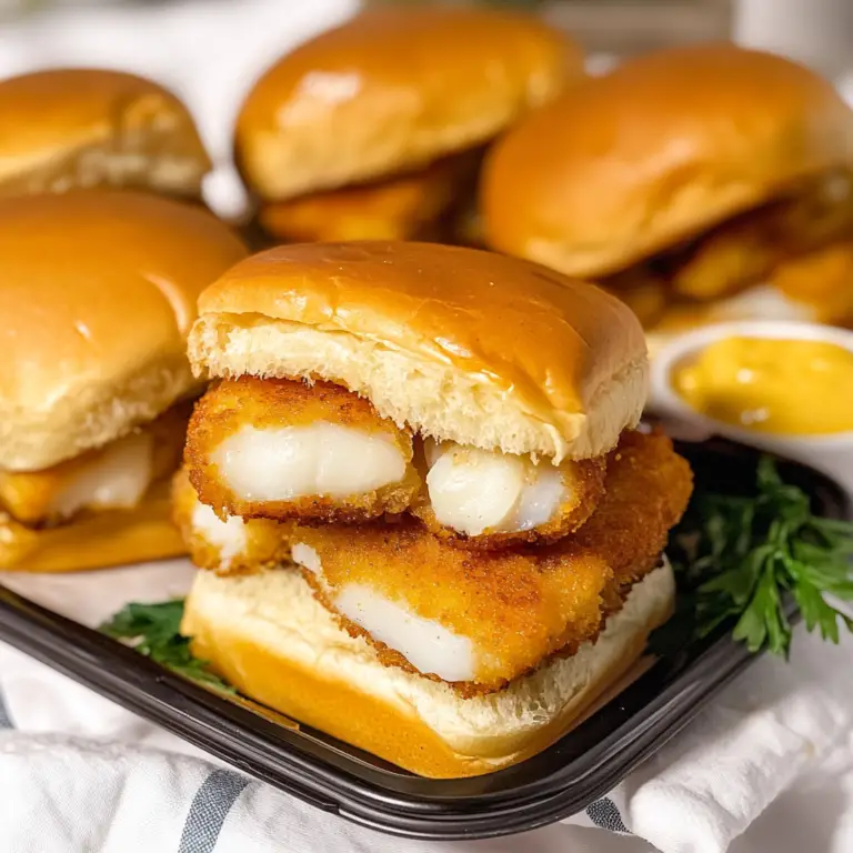 Filet-O-Fish Sliders