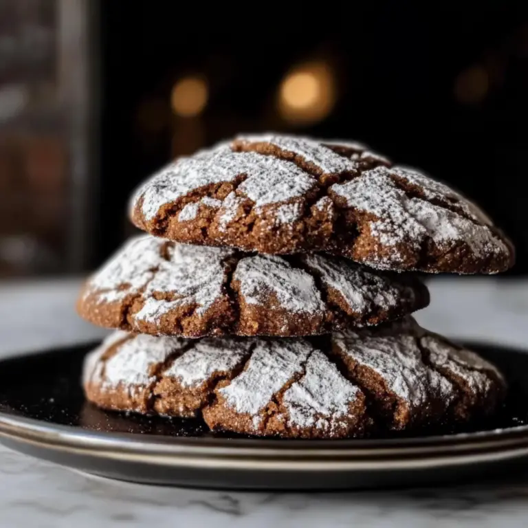 Cinnamon Crinkle Cookies