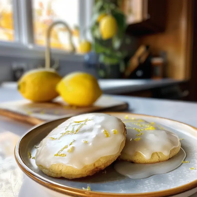 Glazed Lemon Cookies