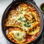 Slow Cooker Ravioli Lasagna Recipe