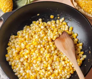 Honey Butter Skillet Corn Recipe