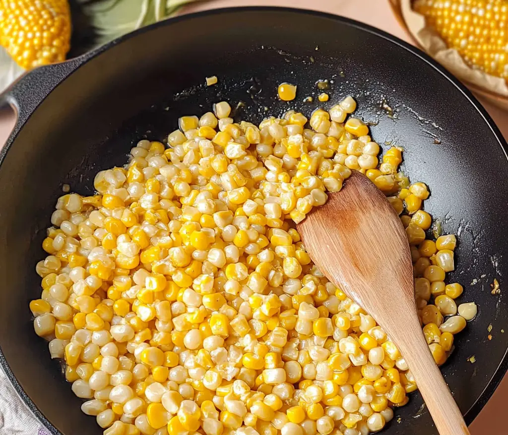 Honey Butter Skillet Corn Recipe