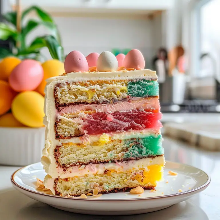 Stunning Layered Easter Cake