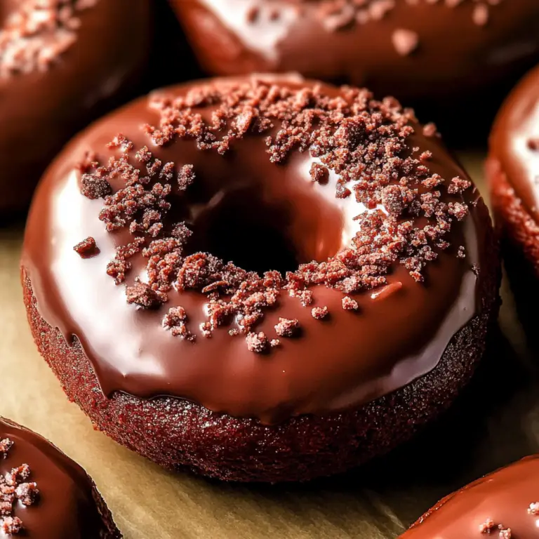 Chocolate Cake Donuts