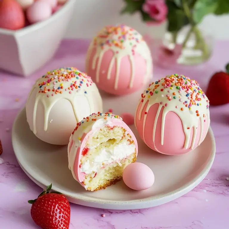 Strawberry Shortcake Easter Egg Bombs