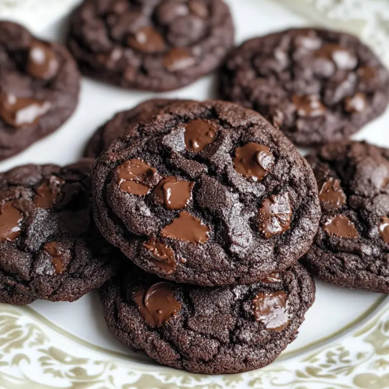 Double Chocolate Cookies Recipe
