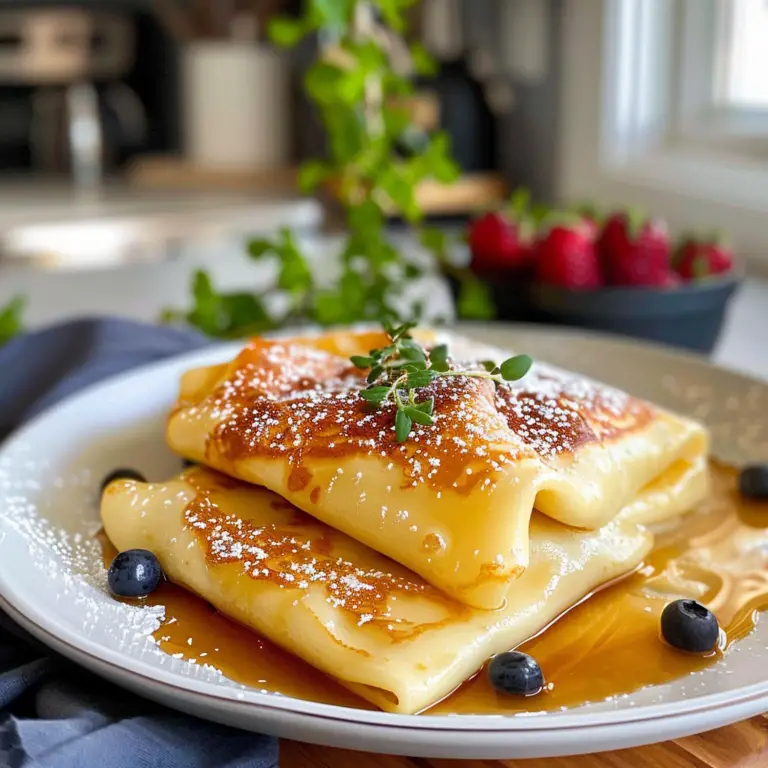 Irresistible Cheese Blintzes