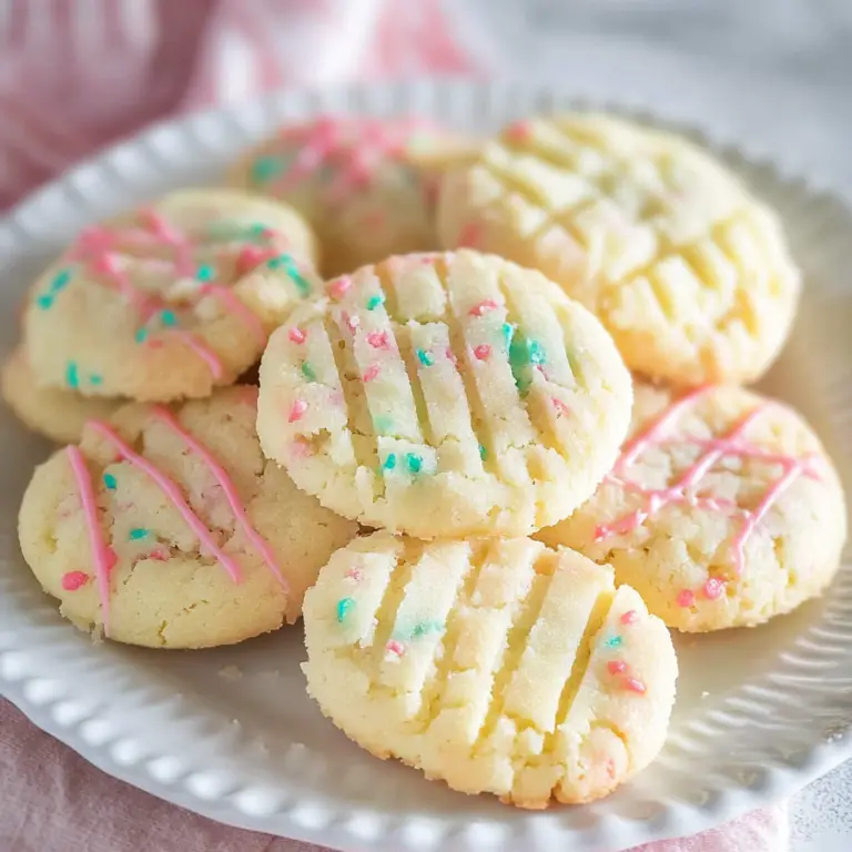 Easter Shortbread Cookies