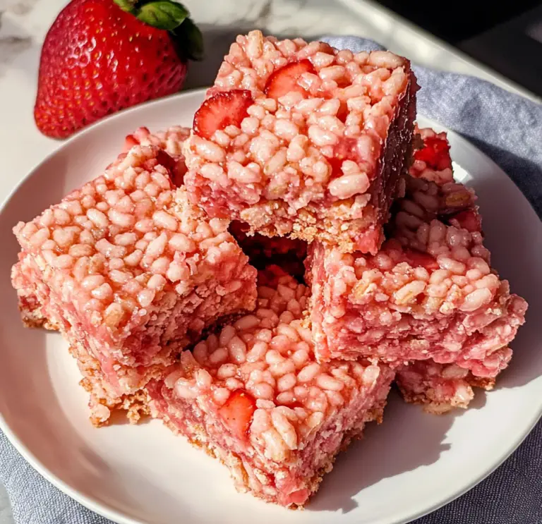 Strawberry Crunch Rice Krispie Treats Recipe