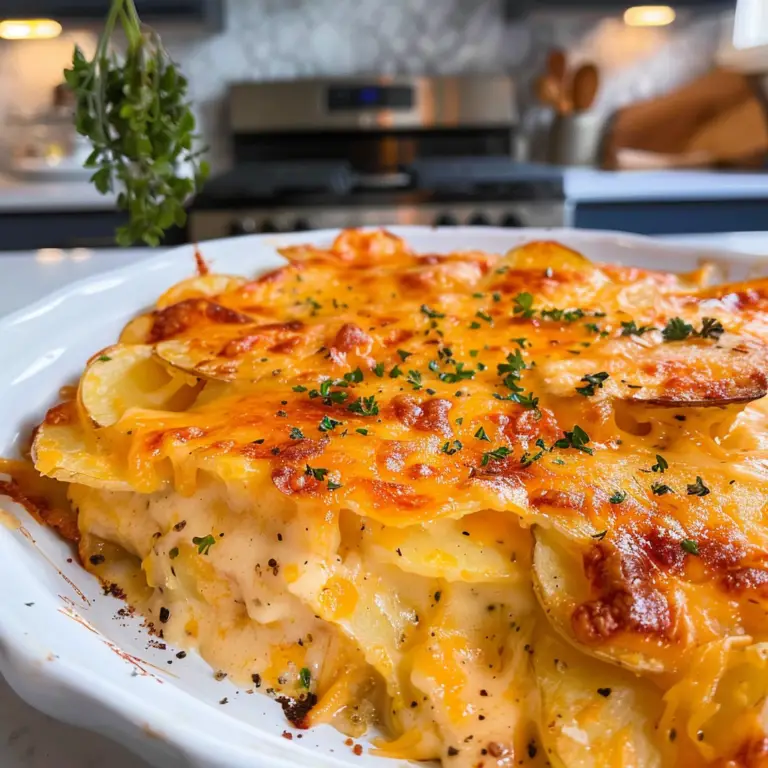 Cheesy Scalloped Potatoes Recipe