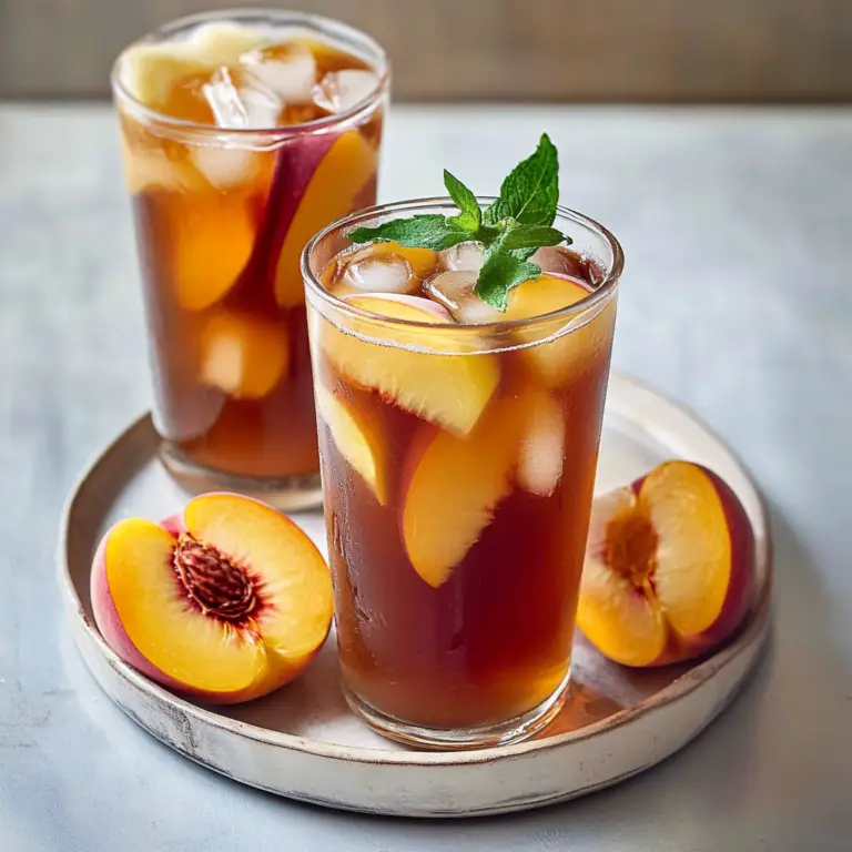 Peach Iced Tea Recipe