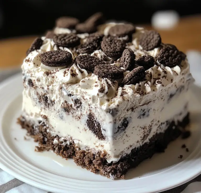 Cookies and Cream Ice Cream Cake Recipe