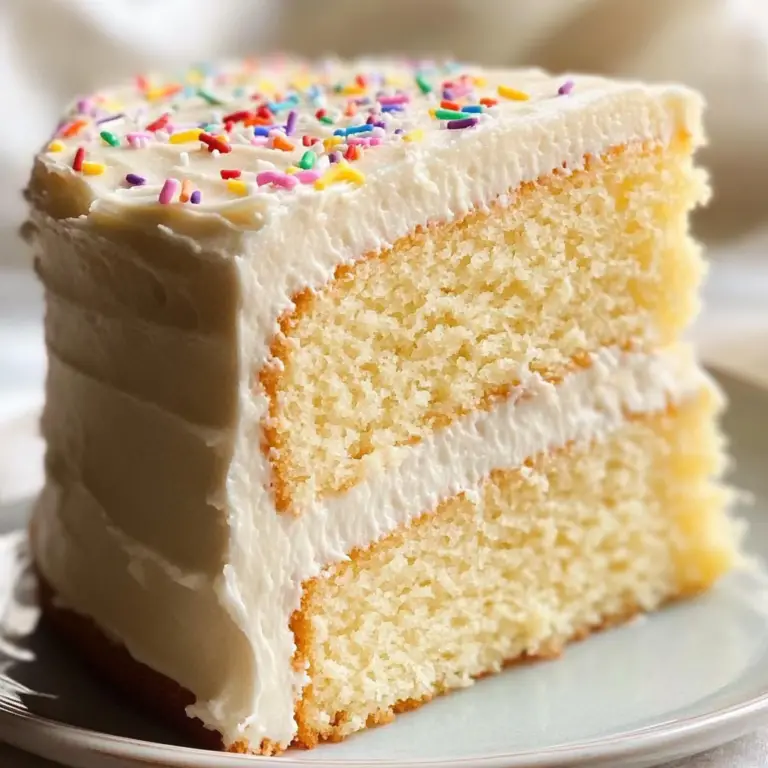 Vanilla Cake Recipe