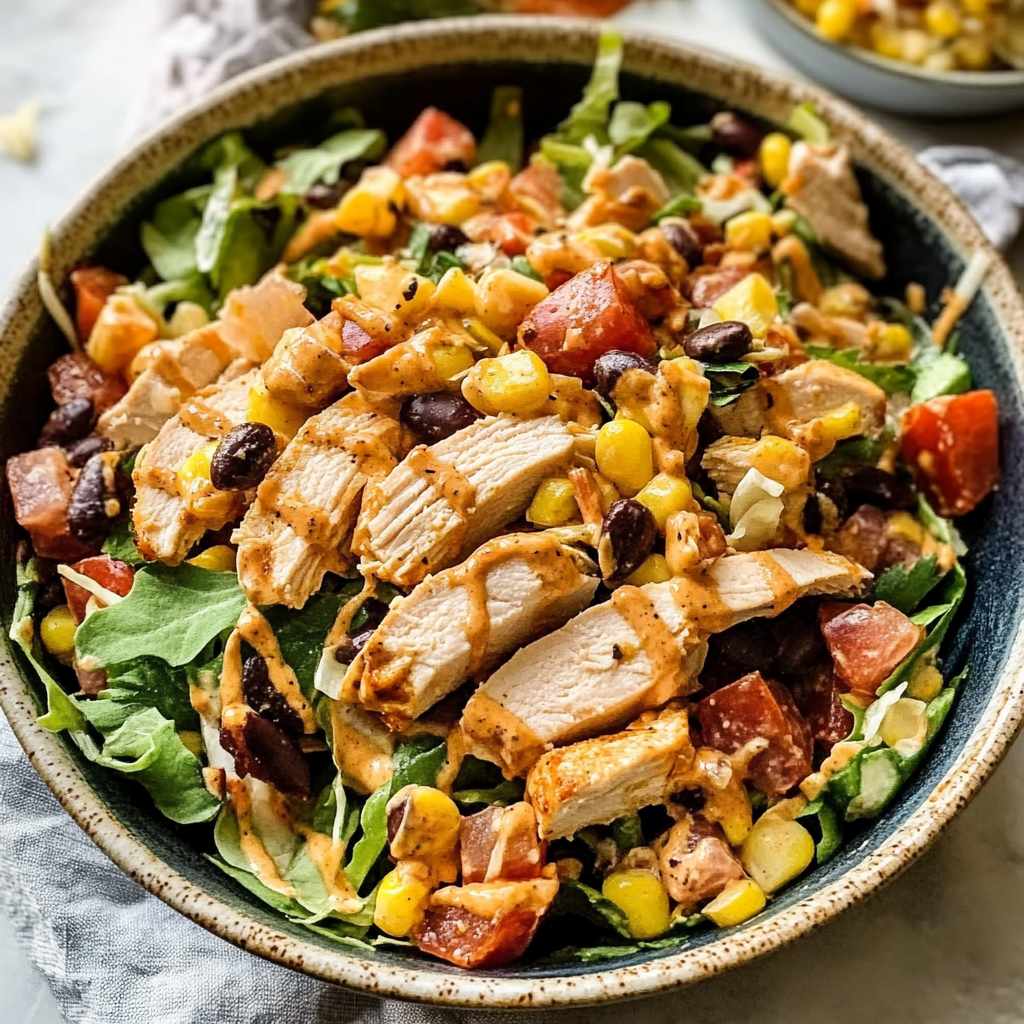 Spicy Southwest Chicken Salad Recipe