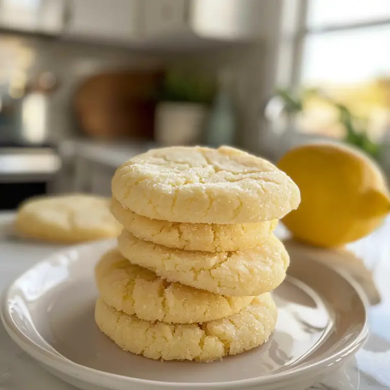 Lemon Sugar Cookies