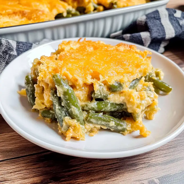 Cheddar Bay Green Bean Casserole Recipe