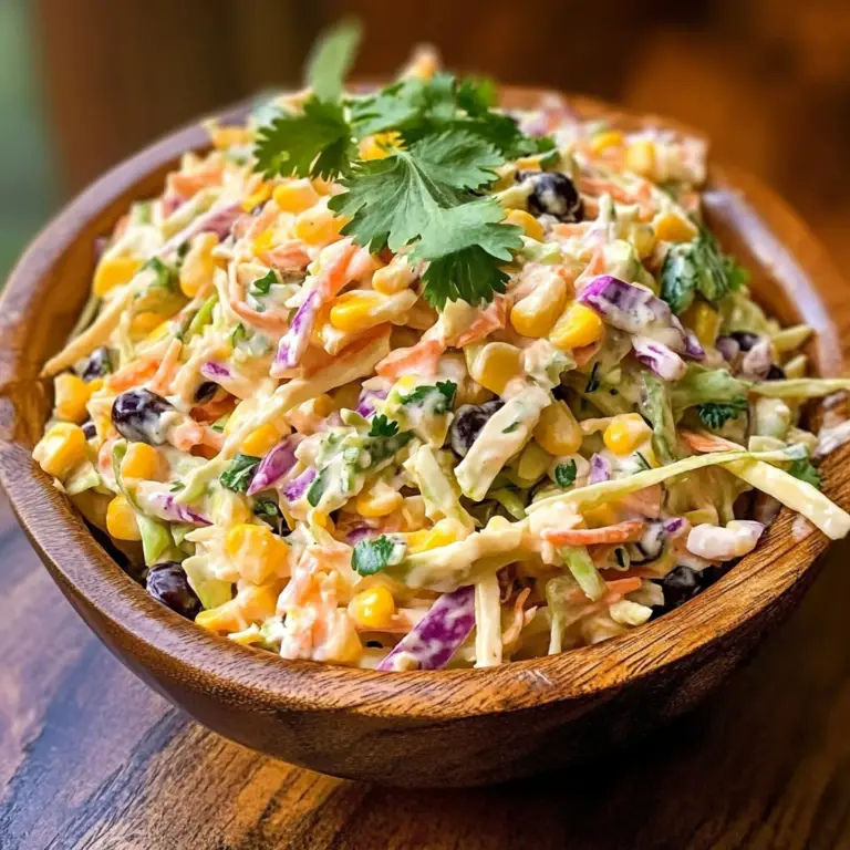 Mexican Corn Coleslaw Recipe