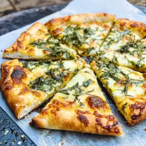 Garlic Bread Pizza