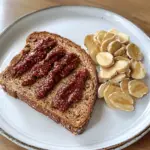 Wholegrain Toast with Almond Butter Recipe