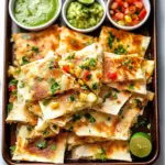 Chicken Sheet Pan Quesadilla Recipe