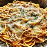 Baked Cream Cheese Spaghetti Casserole Recipe