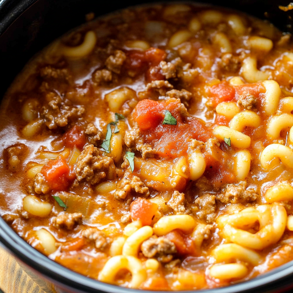 Crockpot Goulash Recipe