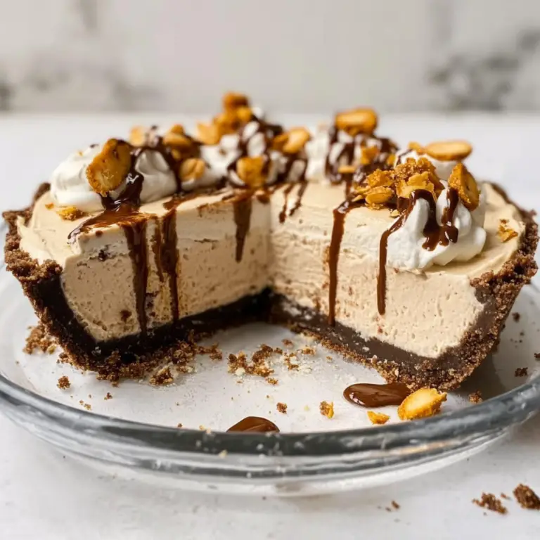 No Bake Cream Cheese Peanut Butter Pie Recipe
