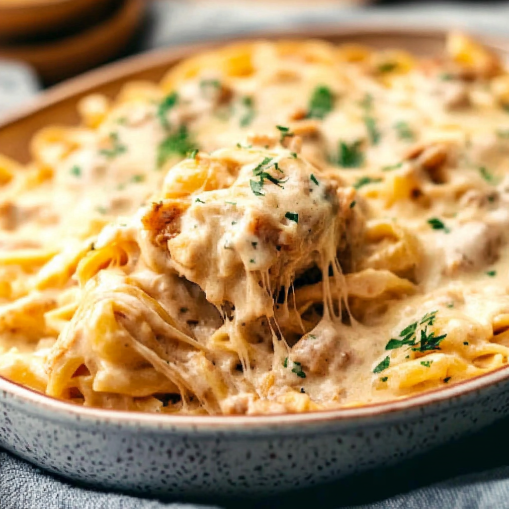Italian Creamy Chicken Pasta Recipe
