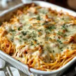 Baked Cream Cheese Spaghetti Casserole Recipe