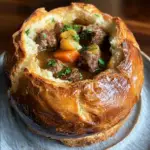 Beef Stew in a Bread Bowl Recipe